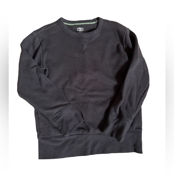 🍁 BUNDLE ONLY - 5/$15 Athletic Works Black Fleece Sweatshirt - Picture 1 of 2